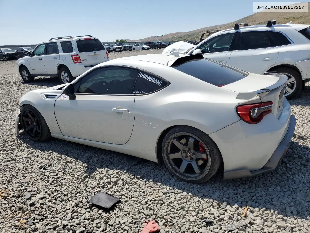 2018 Subaru Brz 2.0 Limited VIN: JF1ZCAC16J9603353 Lot: 63681905