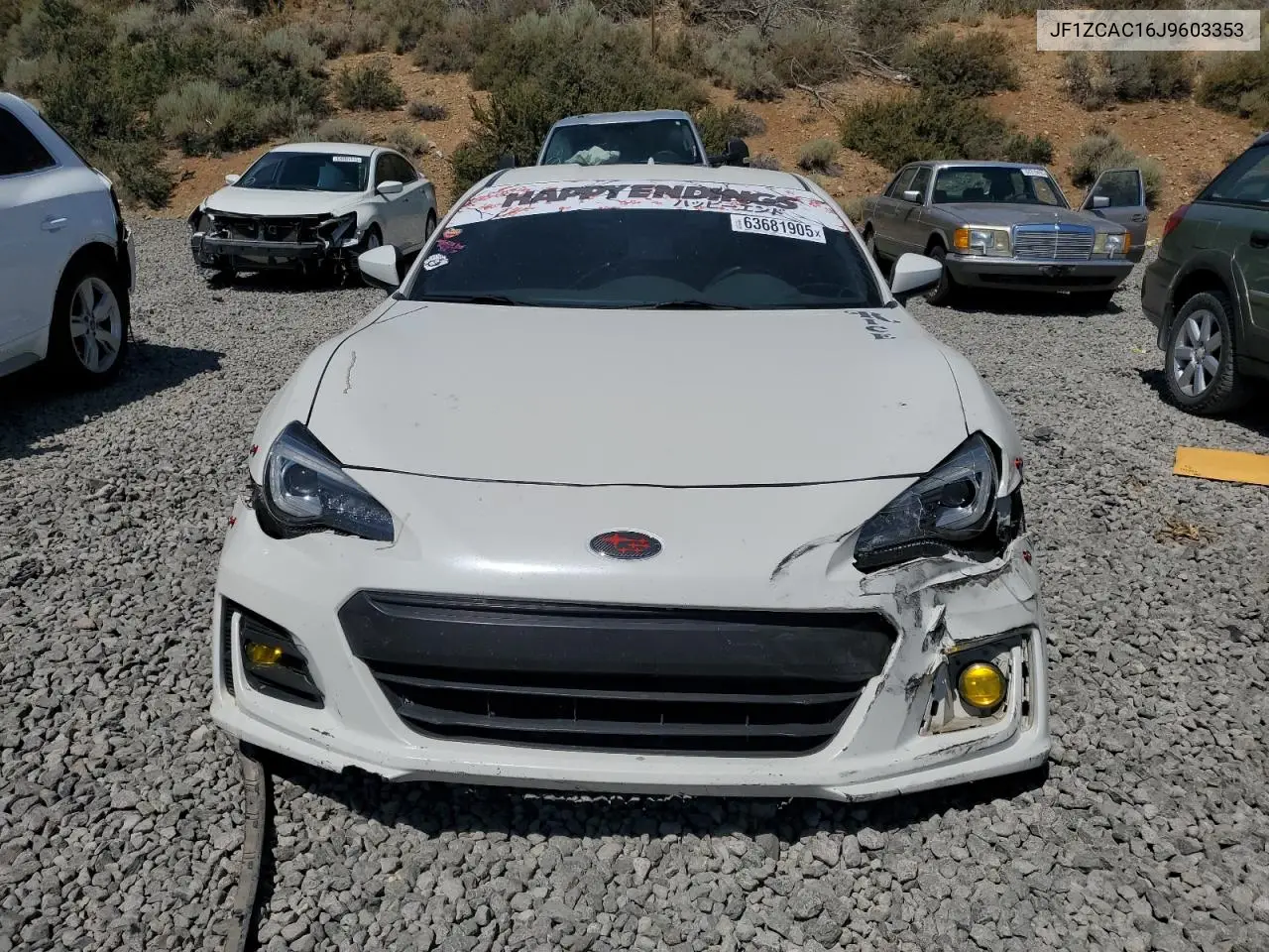 2018 Subaru Brz 2.0 Limited VIN: JF1ZCAC16J9603353 Lot: 63681905