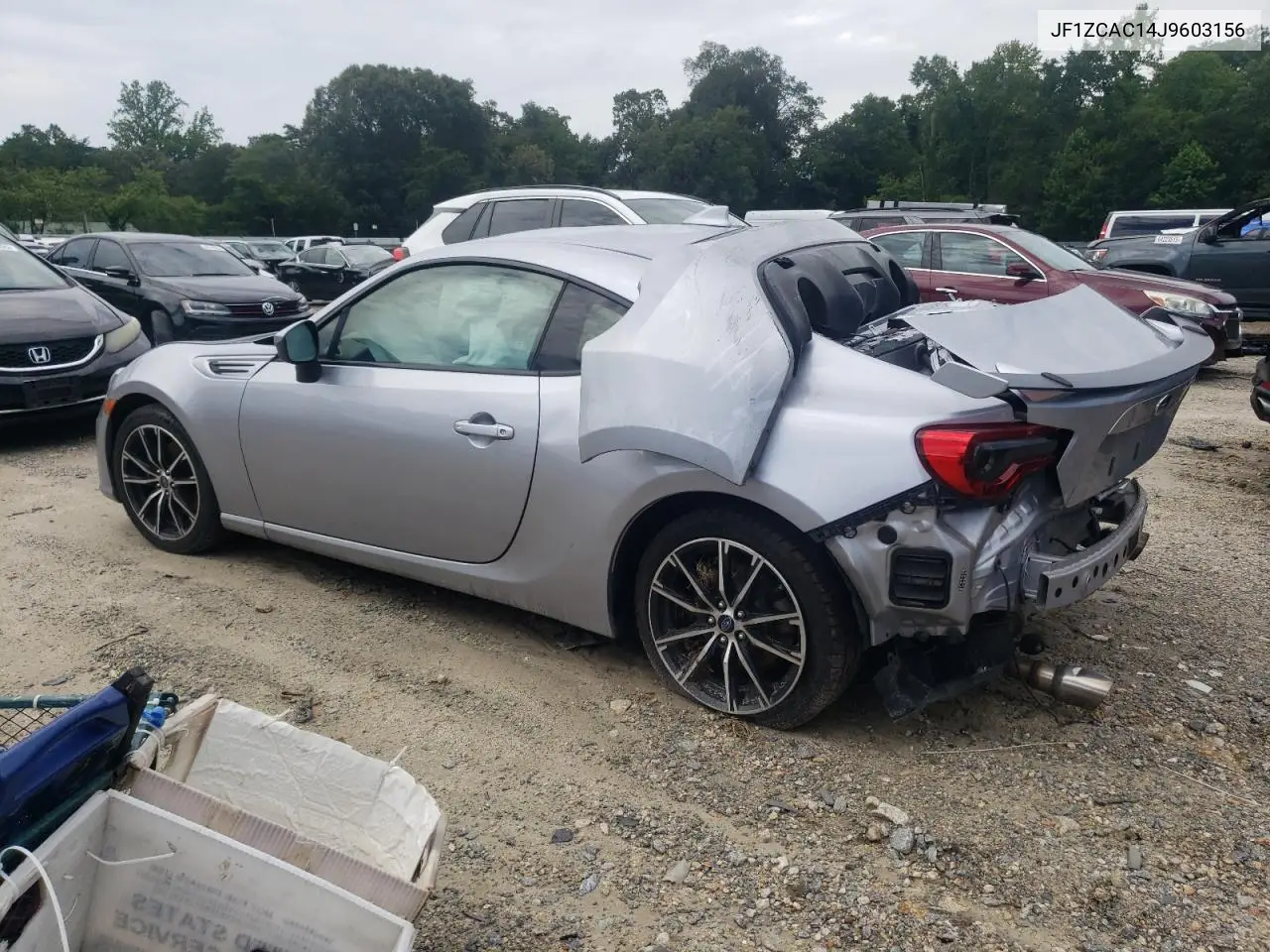 2018 Subaru Brz 2.0 Limited VIN: JF1ZCAC14J9603156 Lot: 63904935