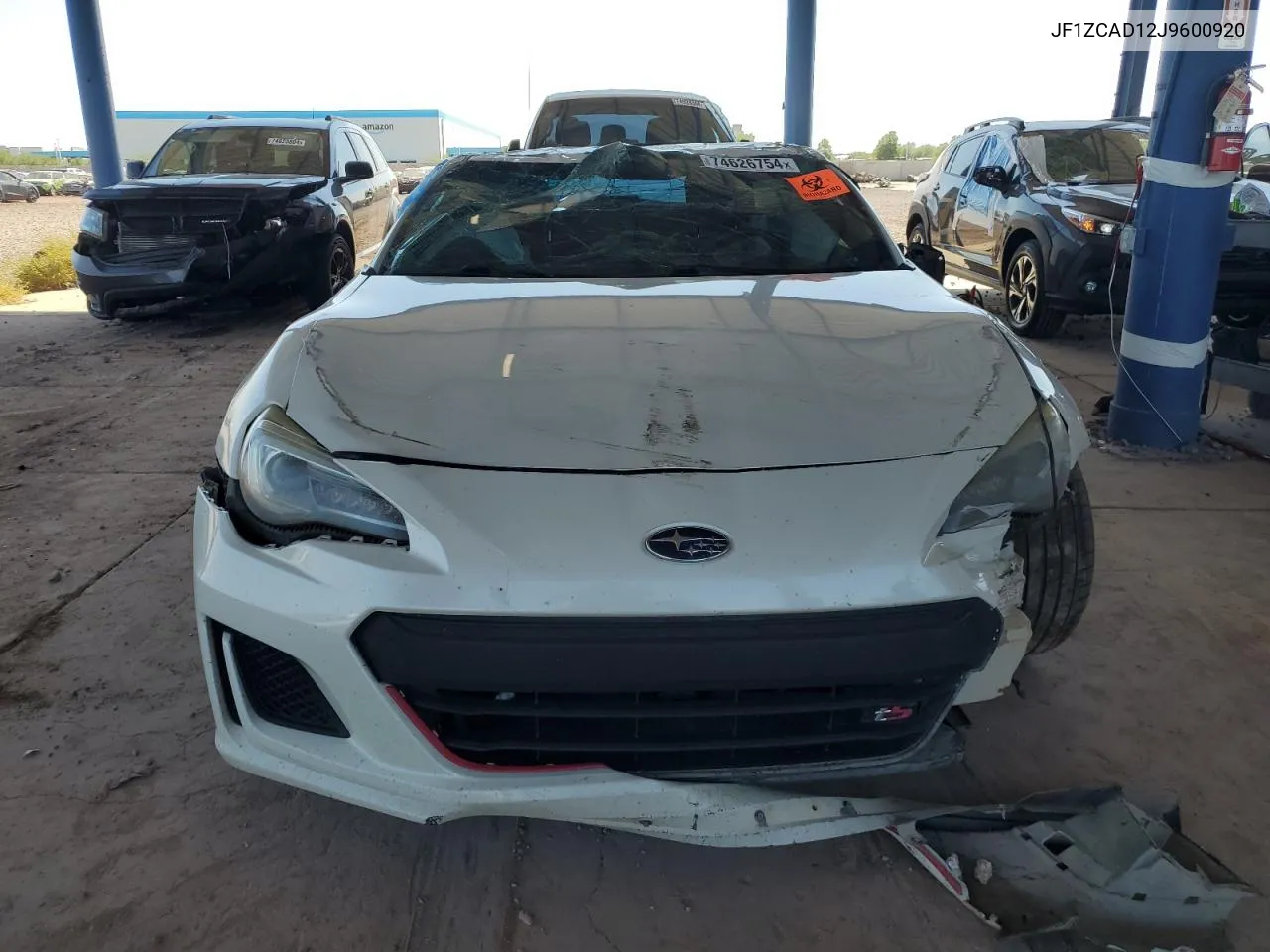 2018 Subaru Brz 2.0 Ts VIN: JF1ZCAD12J9600920 Lot: 74626754