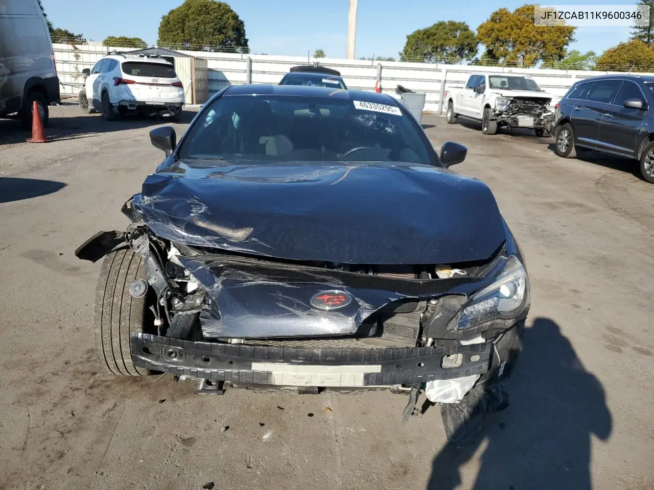 2019 Subaru Brz Premium VIN: JF1ZCAB11K9600346 Lot: 46335295