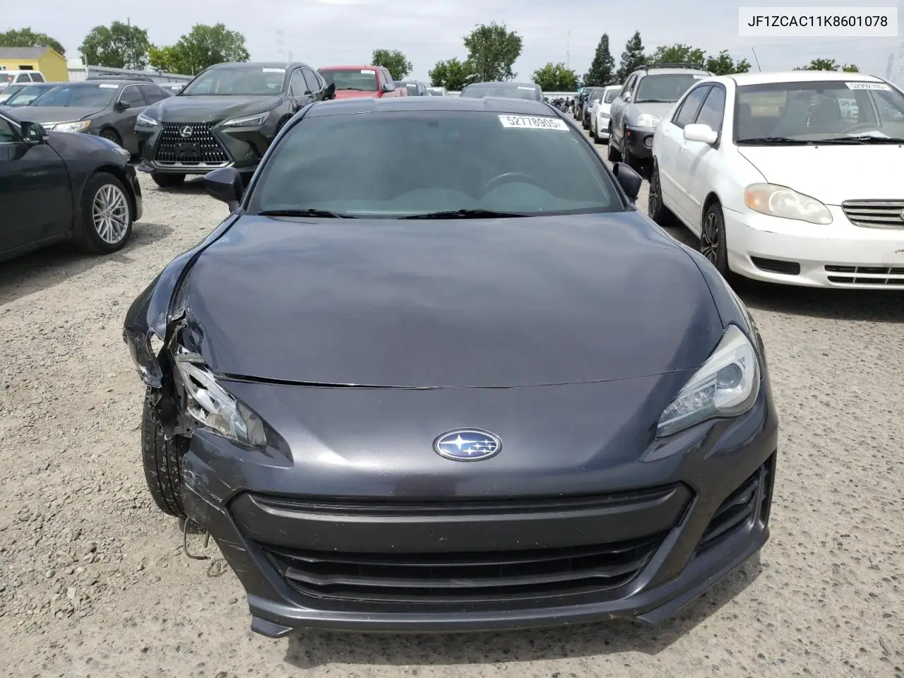 2019 Subaru Brz Limited VIN: JF1ZCAC11K8601078 Lot: 52778905