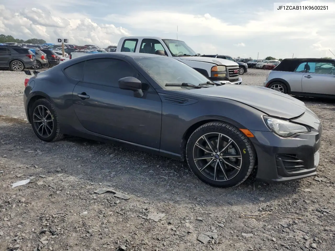 2019 Subaru Brz Premium VIN: JF1ZCAB11K9600251 Lot: 60756505