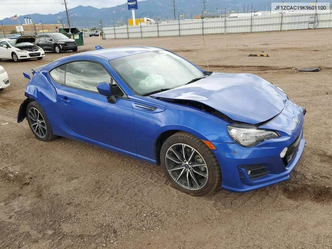 2019 Subaru Brz Limited VIN: JF1ZCAC19K9601100 Lot: 64139065