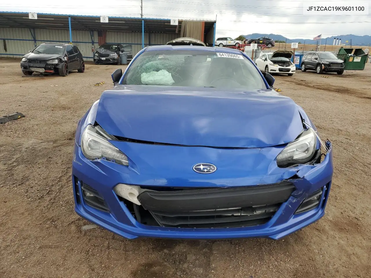 2019 Subaru Brz Limited VIN: JF1ZCAC19K9601100 Lot: 64139065