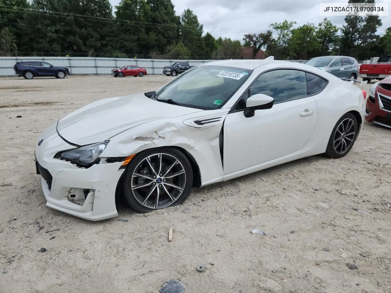 2020 Subaru Brz Limited VIN: JF1ZCAC17L8700134 Lot: 62019735