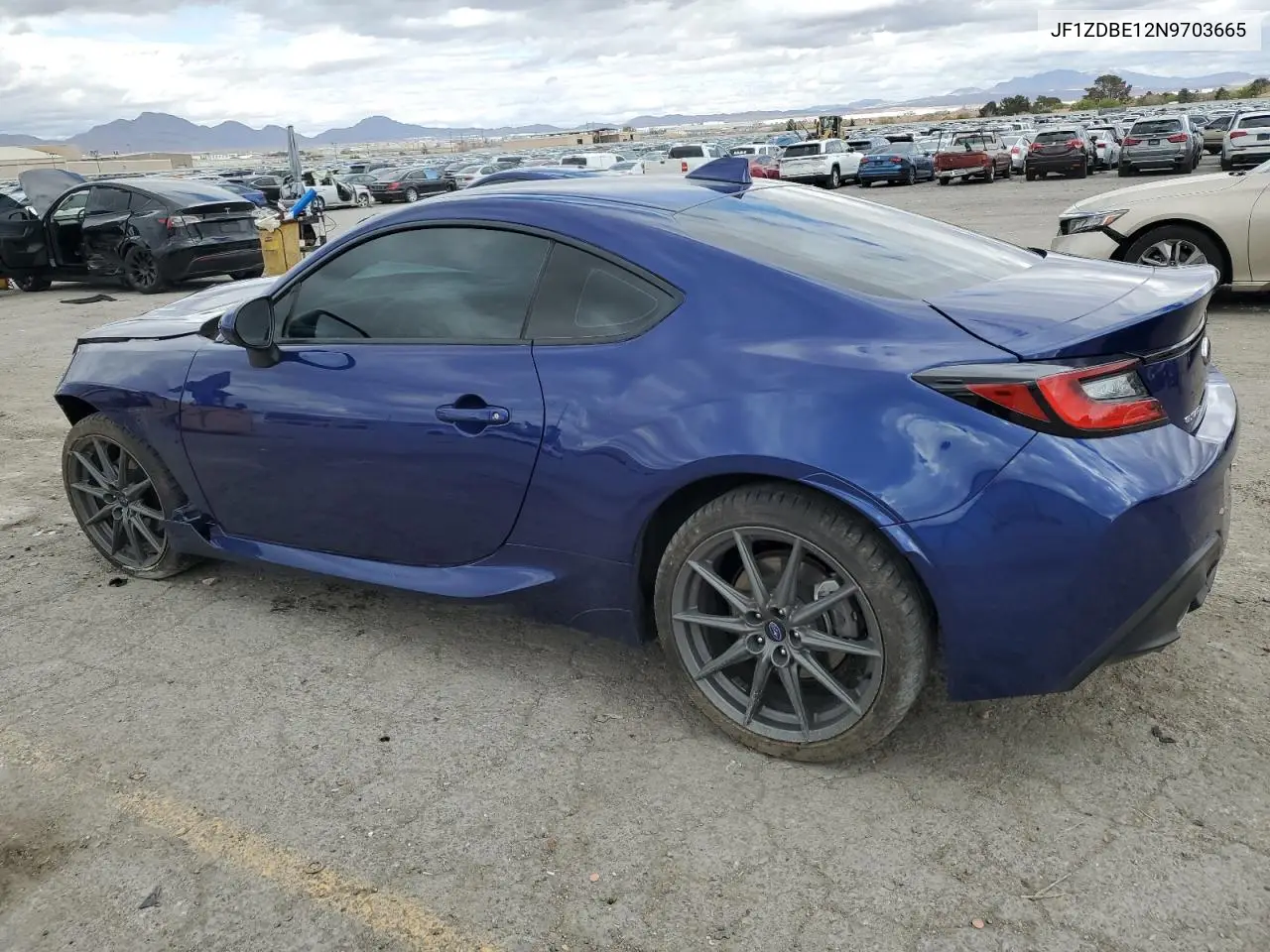 2022 Subaru Brz Limited VIN: JF1ZDBE12N9703665 Lot: 49009685