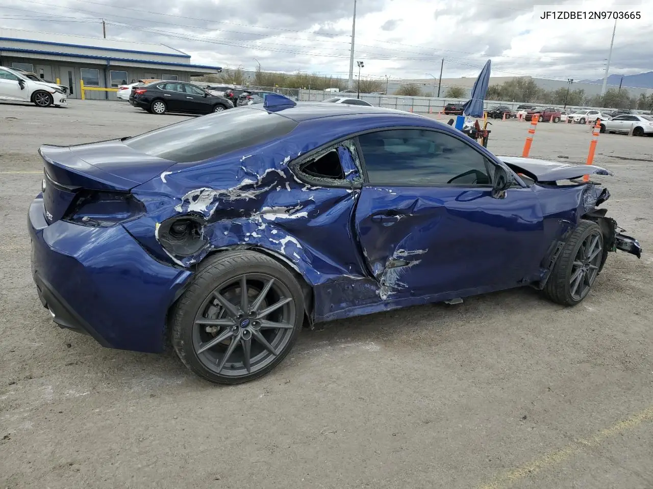 2022 Subaru Brz Limited VIN: JF1ZDBE12N9703665 Lot: 49009685
