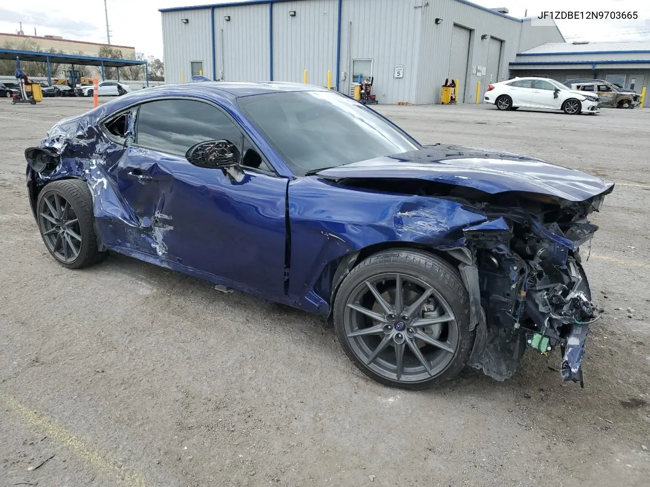 2022 Subaru Brz Limited VIN: JF1ZDBE12N9703665 Lot: 49009685