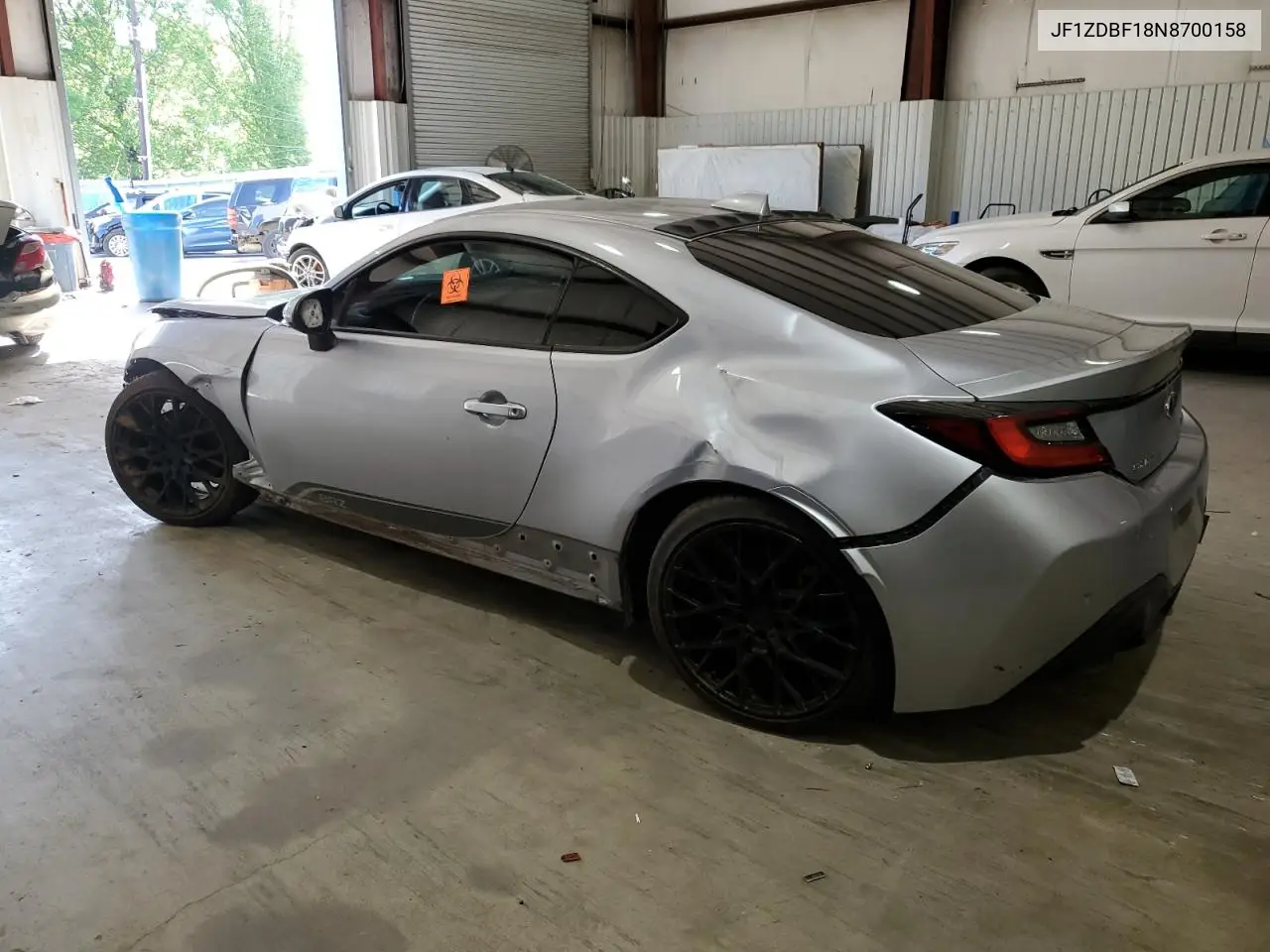 2022 Subaru Brz Limited VIN: JF1ZDBF18N8700158 Lot: 52178705