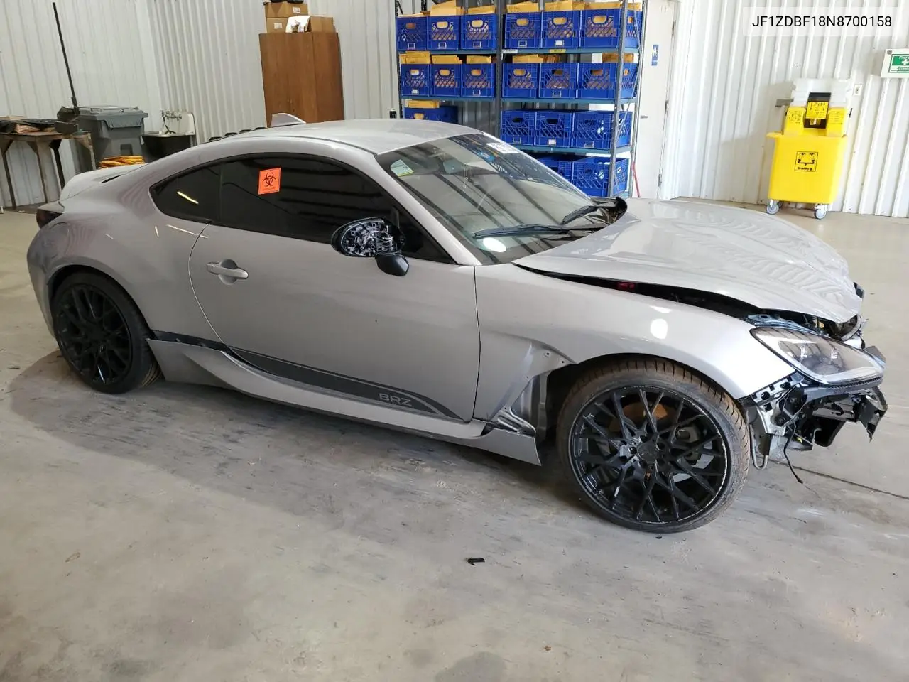 2022 Subaru Brz Limited VIN: JF1ZDBF18N8700158 Lot: 52178705