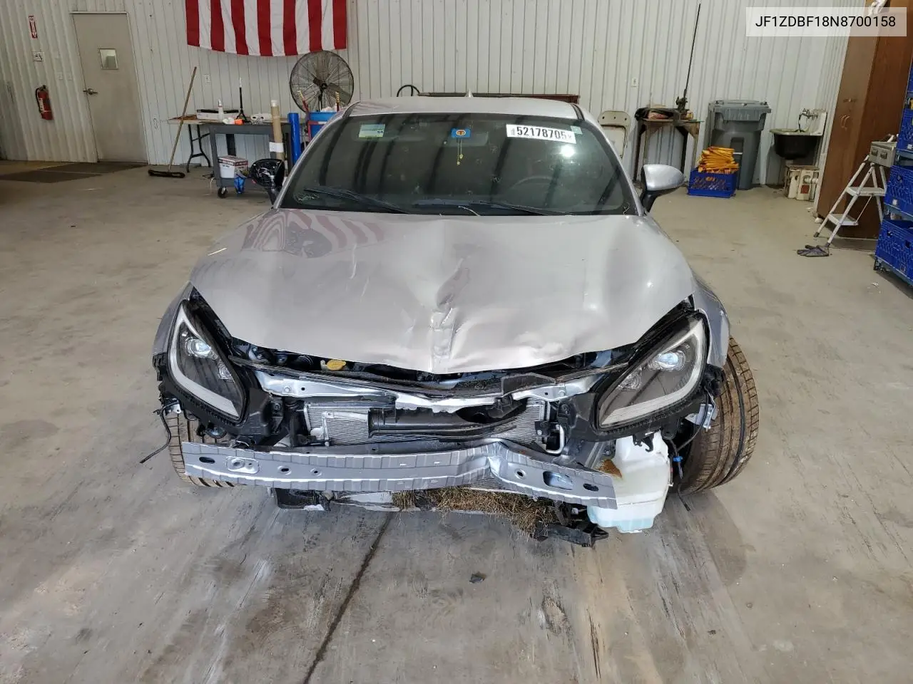 2022 Subaru Brz Limited VIN: JF1ZDBF18N8700158 Lot: 52178705