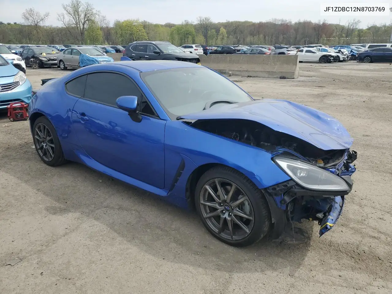 2022 Subaru Brz Premium VIN: JF1ZDBC12N8703769 Lot: 54502235