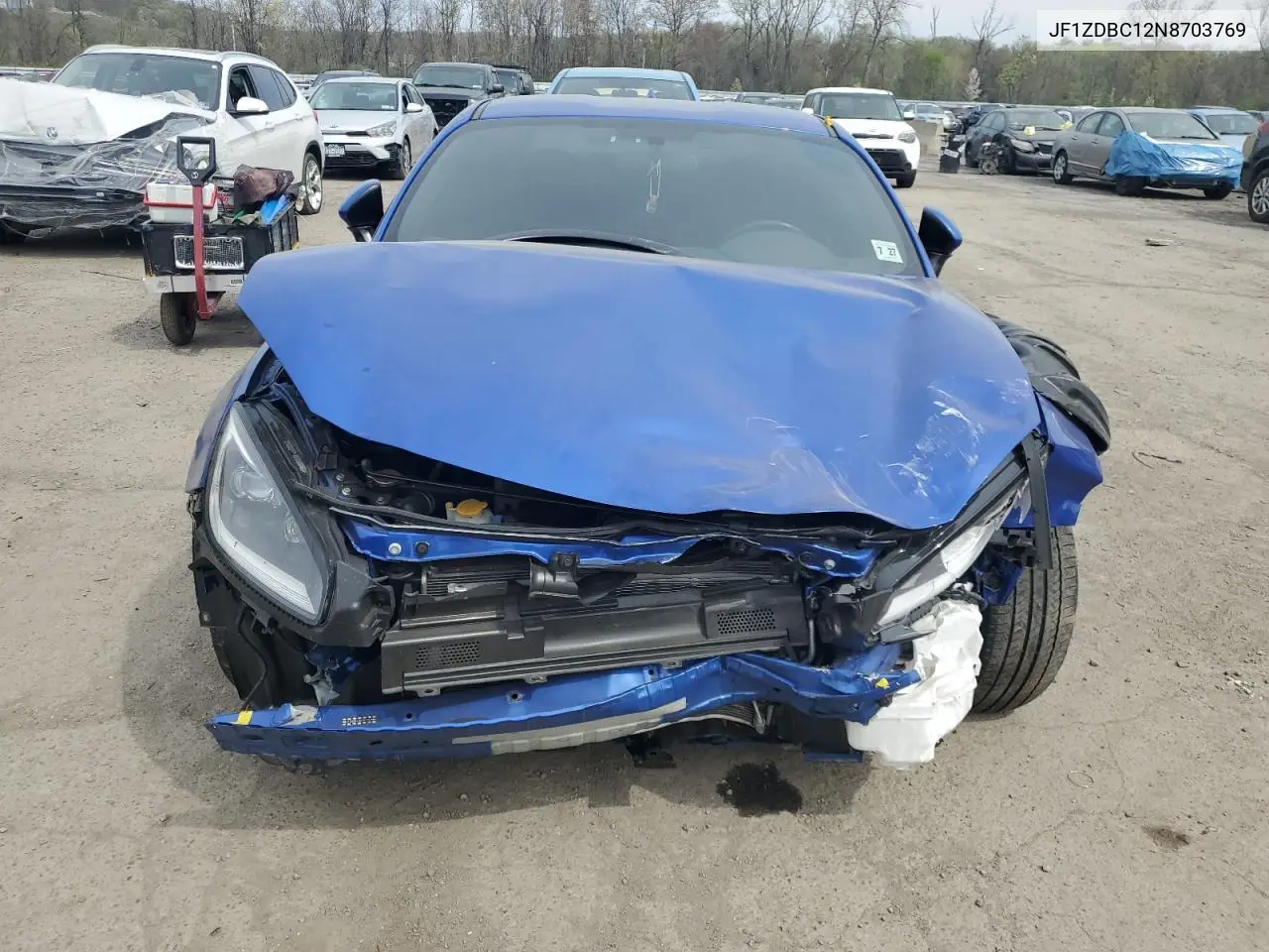 2022 Subaru Brz Premium VIN: JF1ZDBC12N8703769 Lot: 54502235