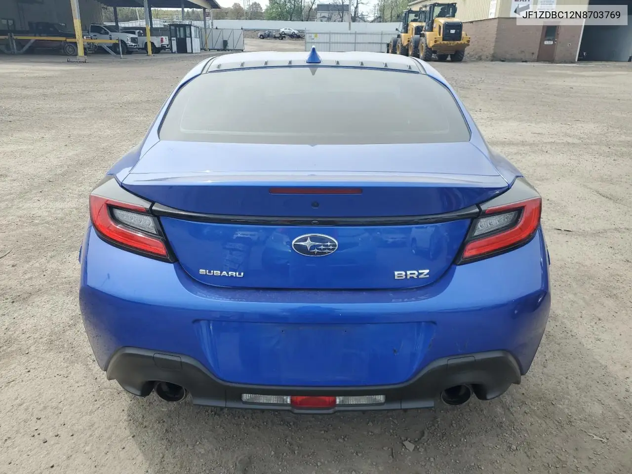 2022 Subaru Brz Premium VIN: JF1ZDBC12N8703769 Lot: 54502235