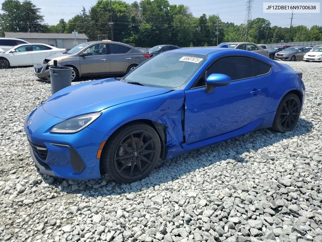 2022 Subaru Brz Limited VIN: JF1ZDBE16N9700638 Lot: 58607675