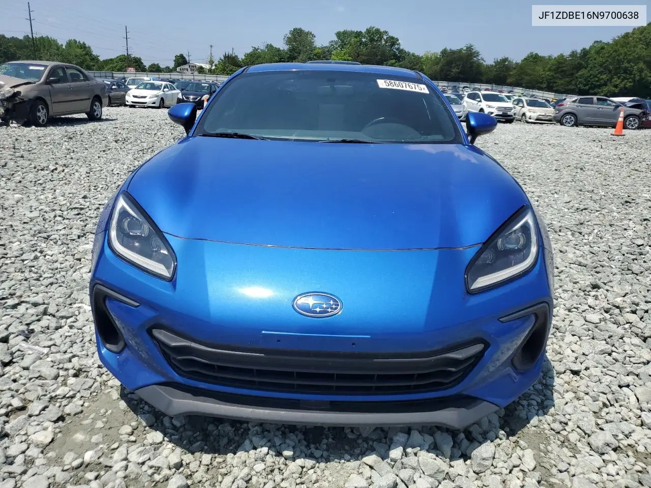 2022 Subaru Brz Limited VIN: JF1ZDBE16N9700638 Lot: 58607675