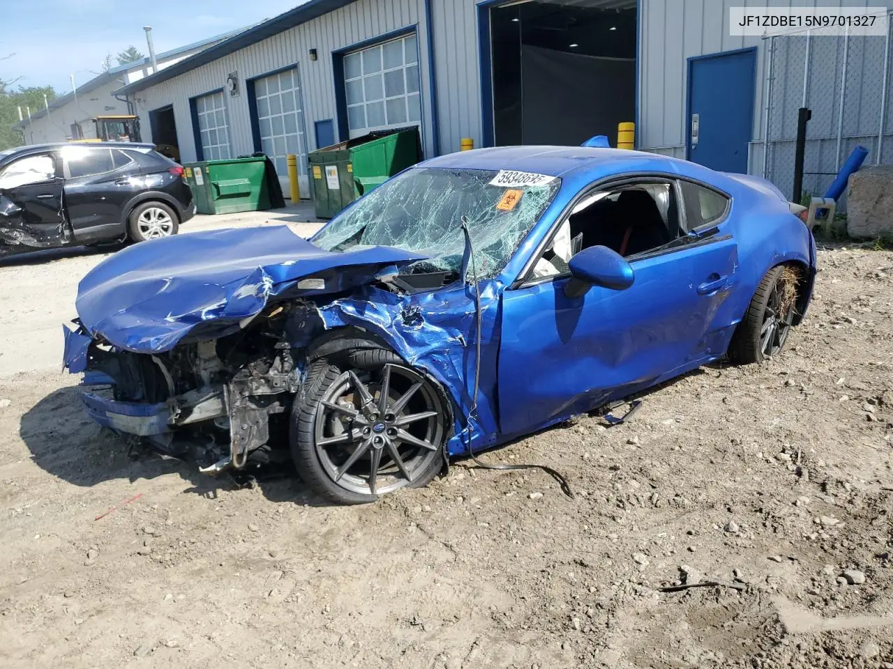 2022 Subaru Brz Limited VIN: JF1ZDBE15N9701327 Lot: 59348695
