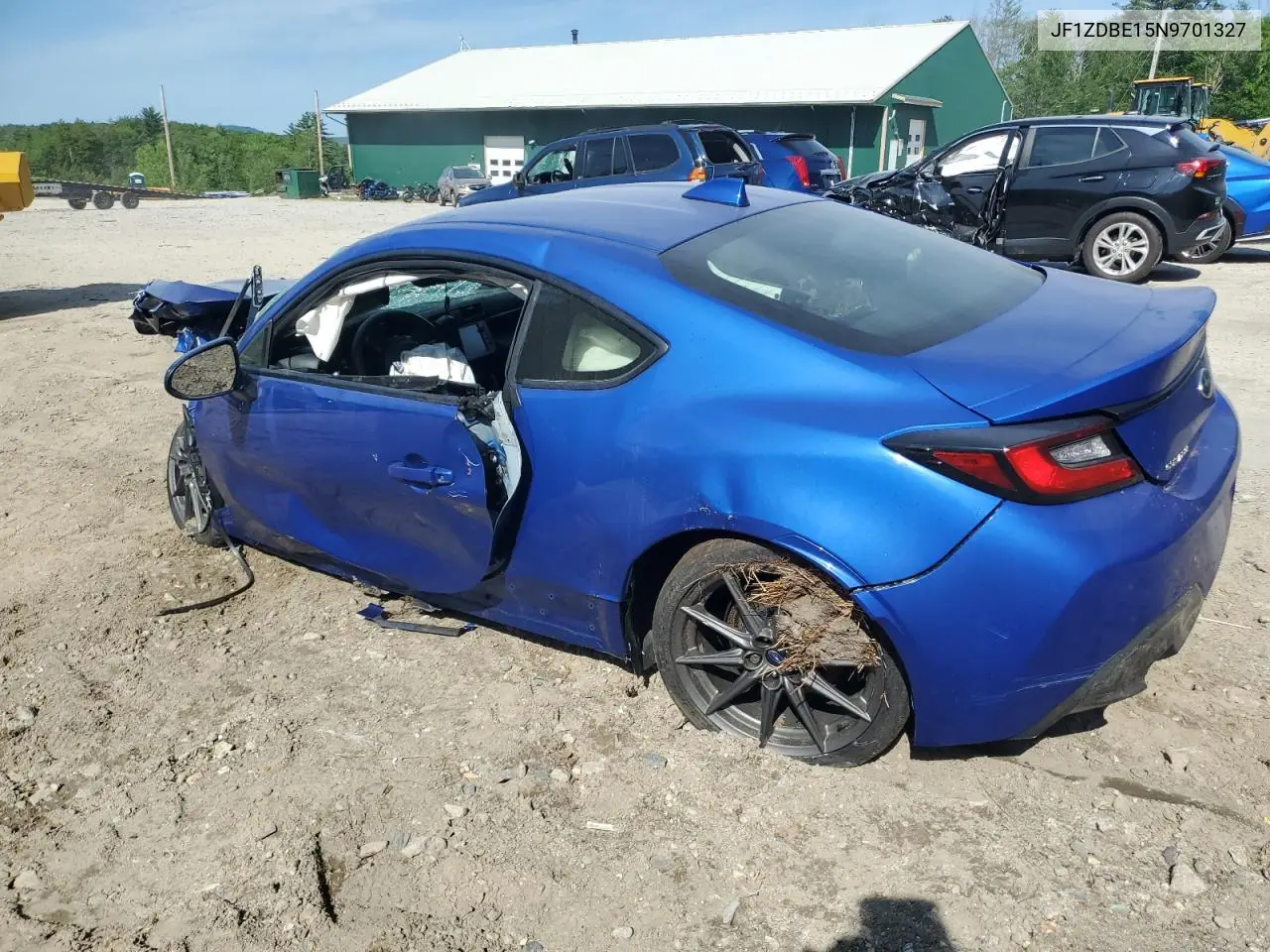 2022 Subaru Brz Limited VIN: JF1ZDBE15N9701327 Lot: 59348695