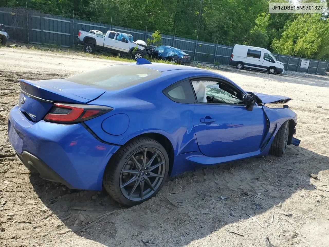 2022 Subaru Brz Limited VIN: JF1ZDBE15N9701327 Lot: 59348695