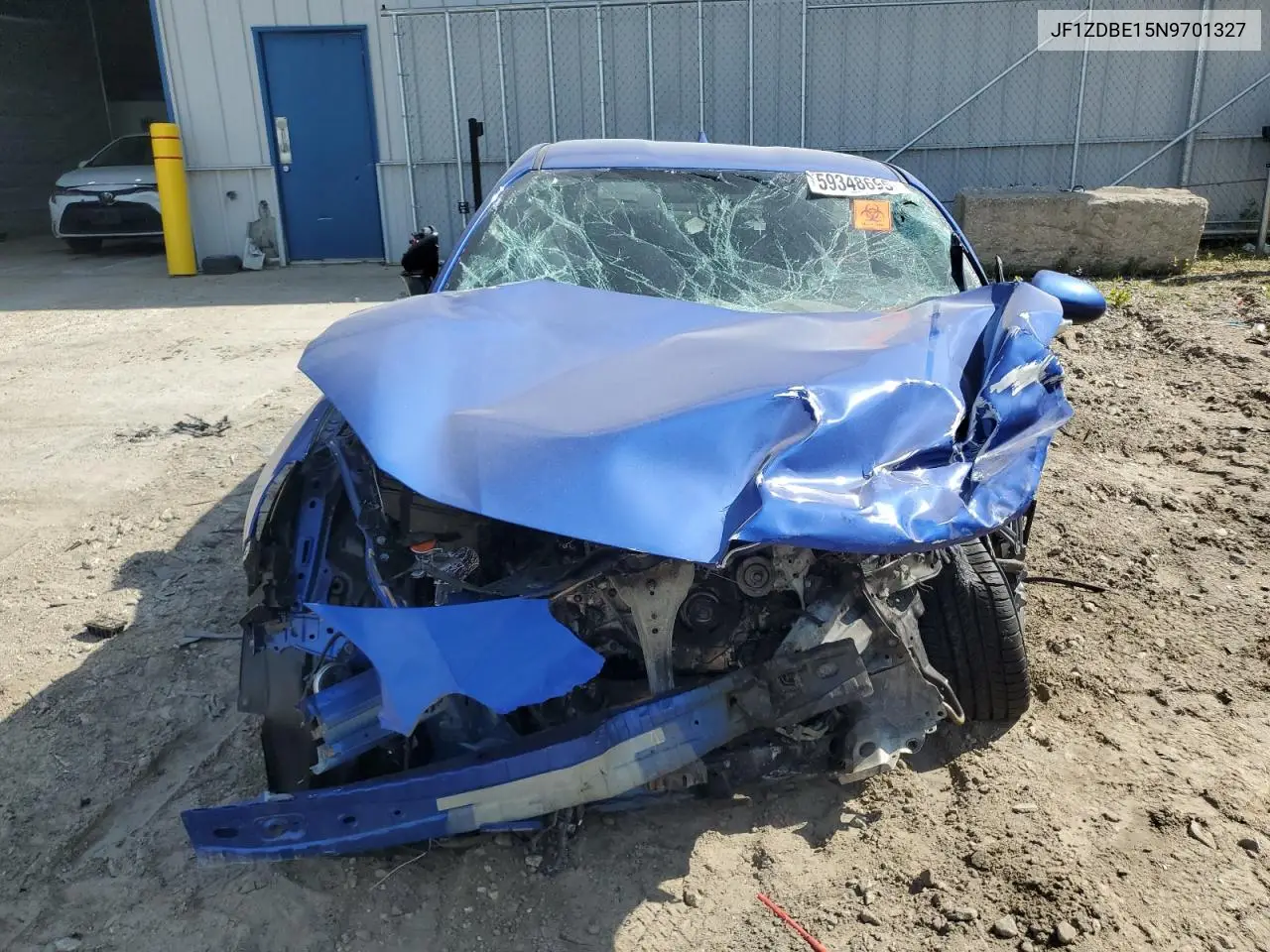 2022 Subaru Brz Limited VIN: JF1ZDBE15N9701327 Lot: 59348695