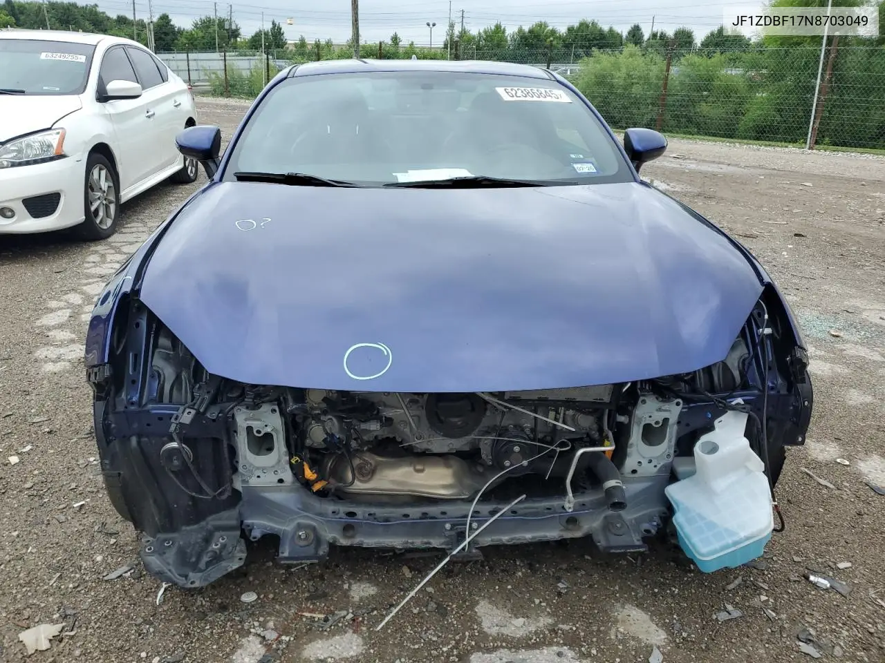 2022 Subaru Brz Limited VIN: JF1ZDBF17N8703049 Lot: 62386845