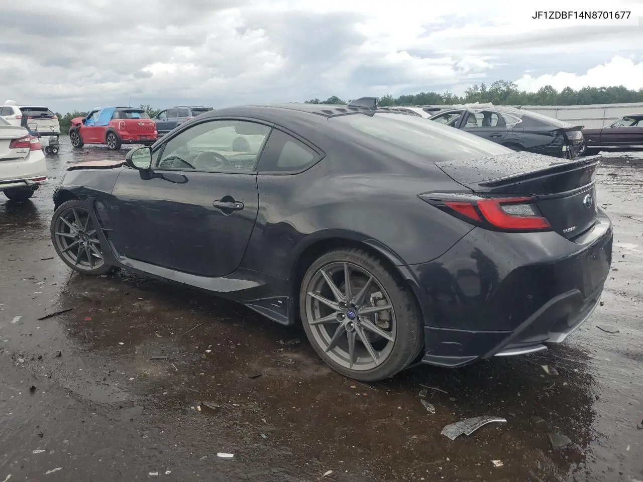 2022 Subaru Brz Limited VIN: JF1ZDBF14N8701677 Lot: 63053435