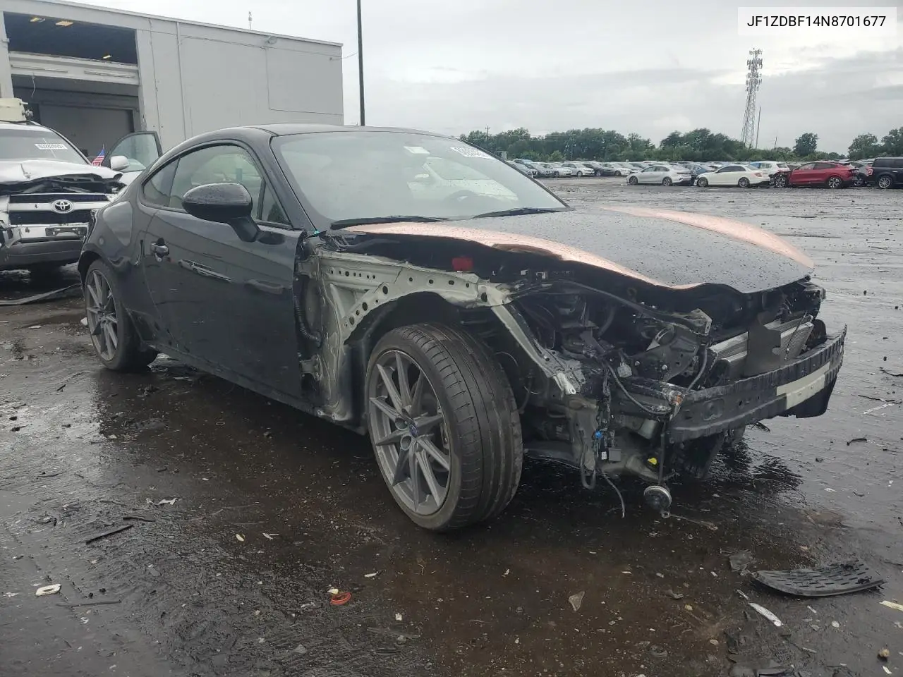 2022 Subaru Brz Limited VIN: JF1ZDBF14N8701677 Lot: 63053435