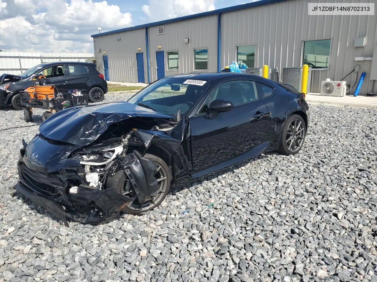 2022 Subaru Brz Limited VIN: JF1ZDBF14N8702313 Lot: 64095555