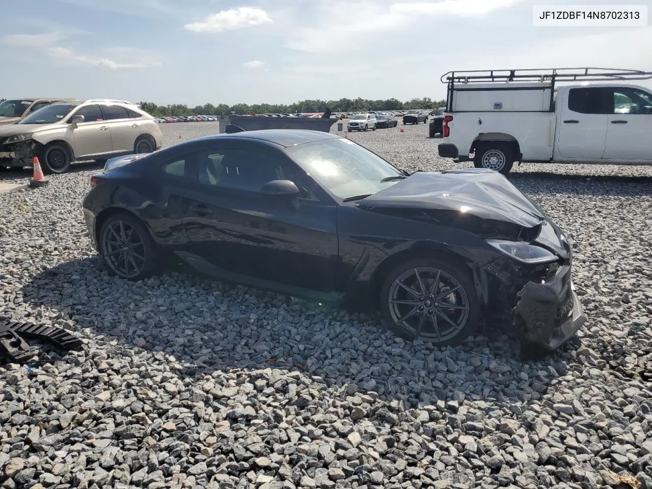 2022 Subaru Brz Limited VIN: JF1ZDBF14N8702313 Lot: 64095555