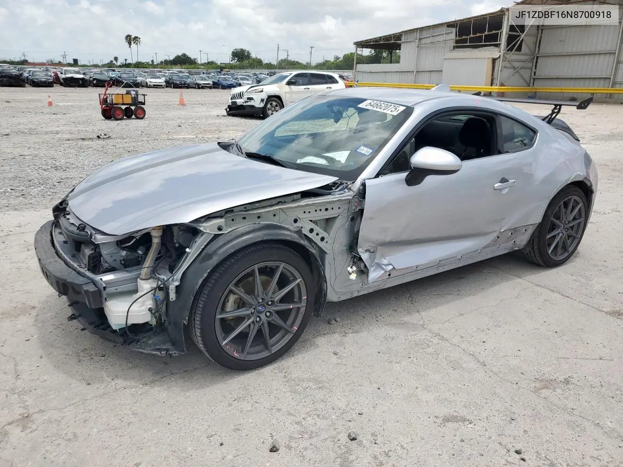 2022 Subaru Brz Limited VIN: JF1ZDBF16N8700918 Lot: 64662075