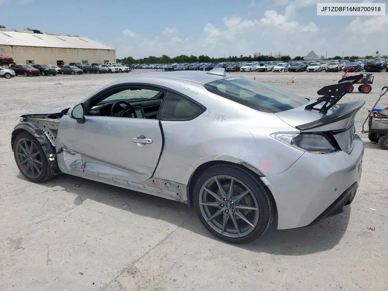 2022 Subaru Brz Limited VIN: JF1ZDBF16N8700918 Lot: 64662075