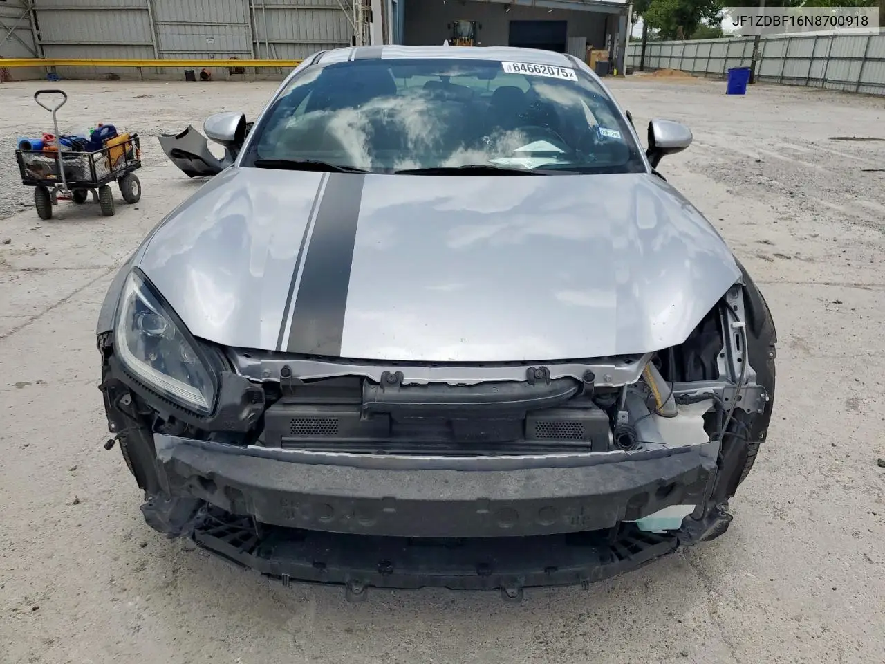 2022 Subaru Brz Limited VIN: JF1ZDBF16N8700918 Lot: 64662075