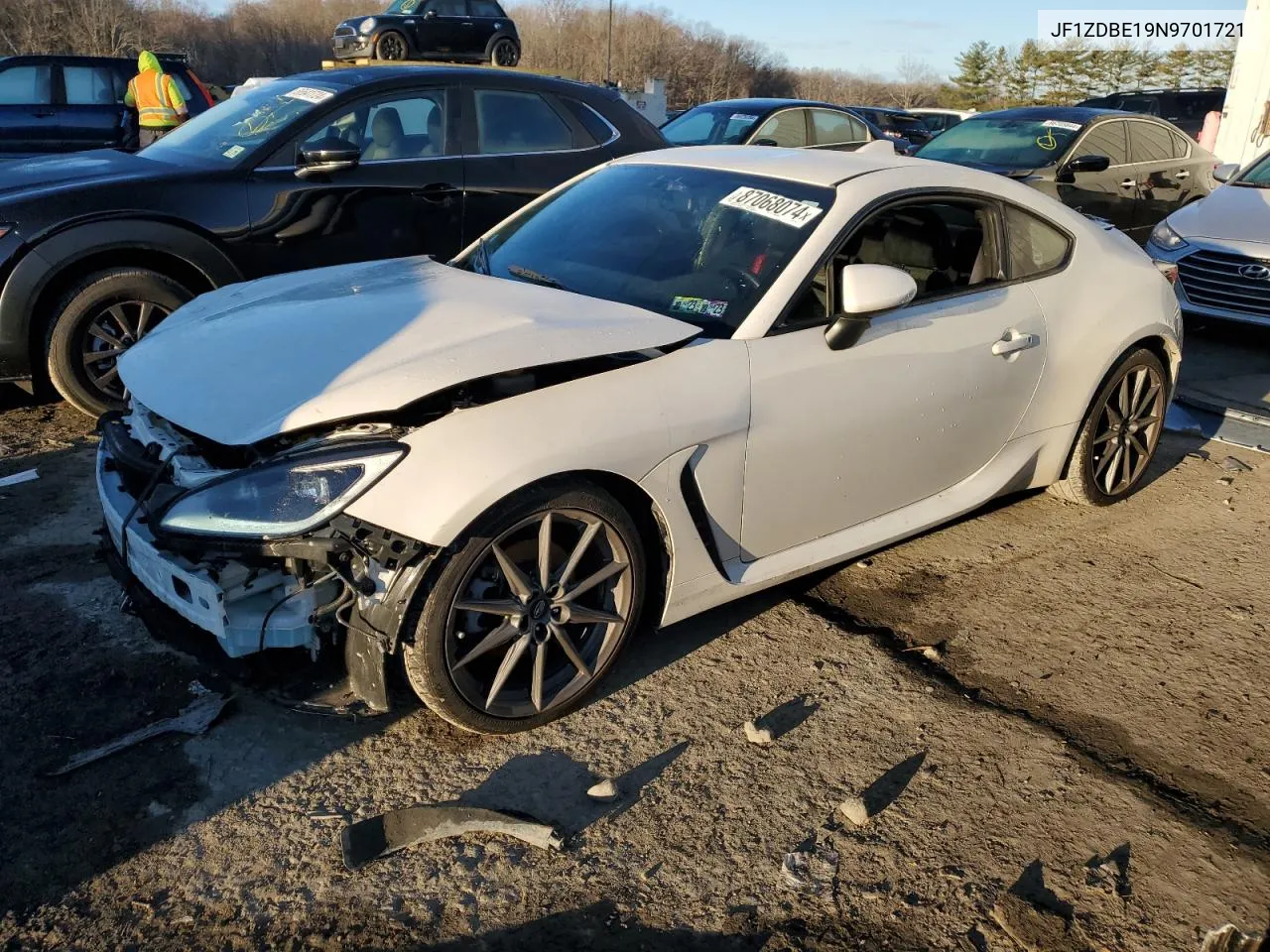 2022 Subaru Brz Limited VIN: JF1ZDBE19N9701721 Lot: 87068074