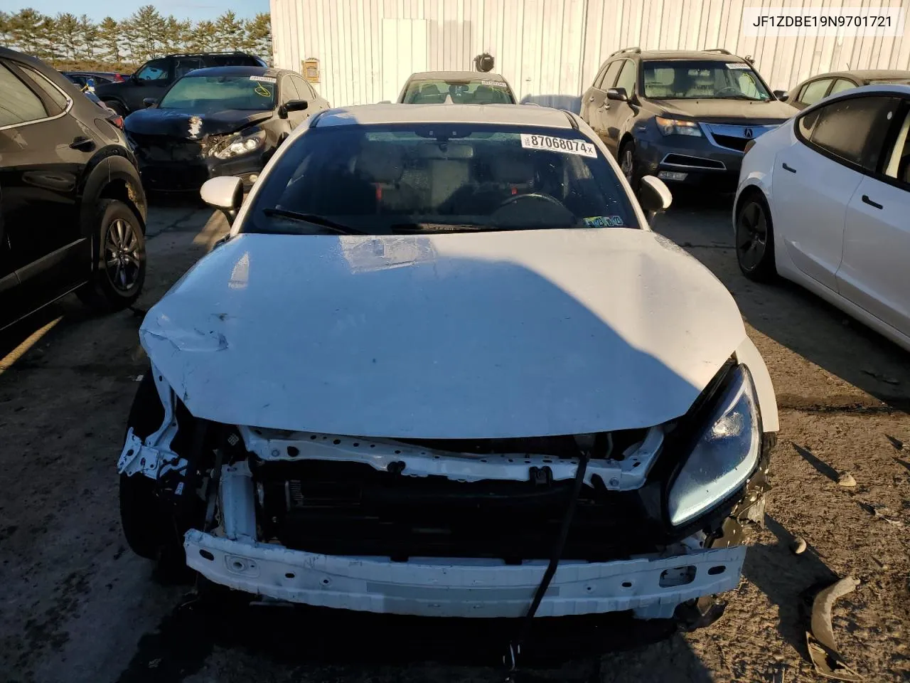 2022 Subaru Brz Limited VIN: JF1ZDBE19N9701721 Lot: 87068074