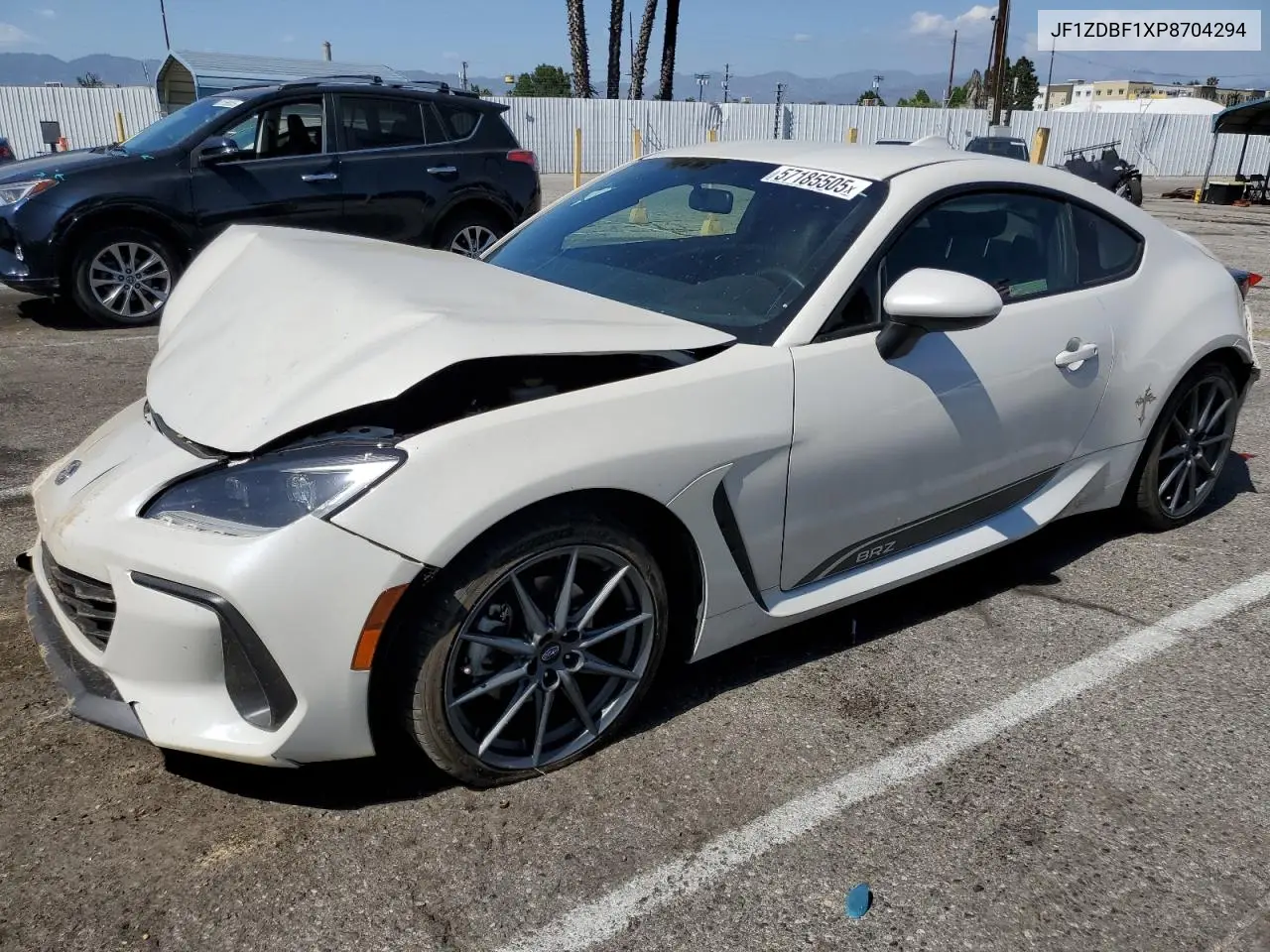 2023 Subaru Brz Limited VIN: JF1ZDBF1XP8704294 Lot: 57185505