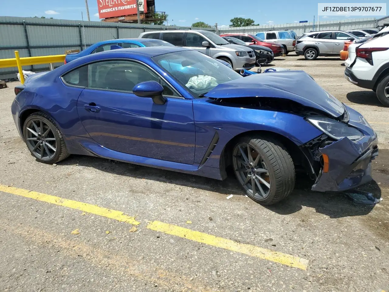 2023 Subaru Brz Limited VIN: JF1ZDBE13P9707677 Lot: 63281685