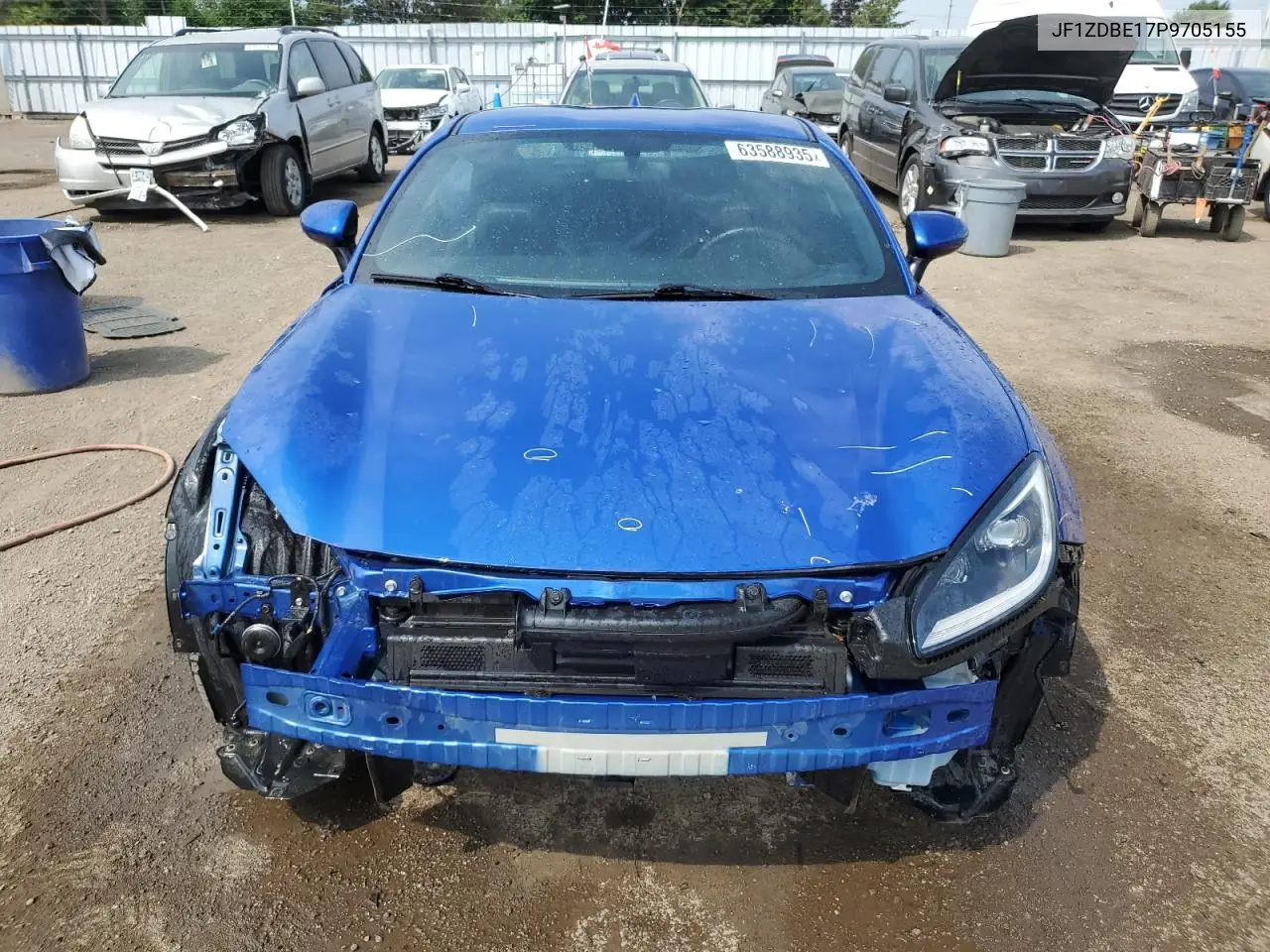 2023 Subaru Brz Limited VIN: JF1ZDBE17P9705155 Lot: 63588935