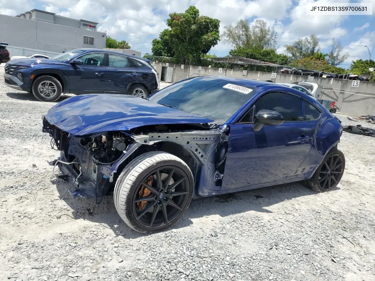 2025 Subaru Brz Ts VIN: JF1ZDBS13S9700631 Lot: 61086085