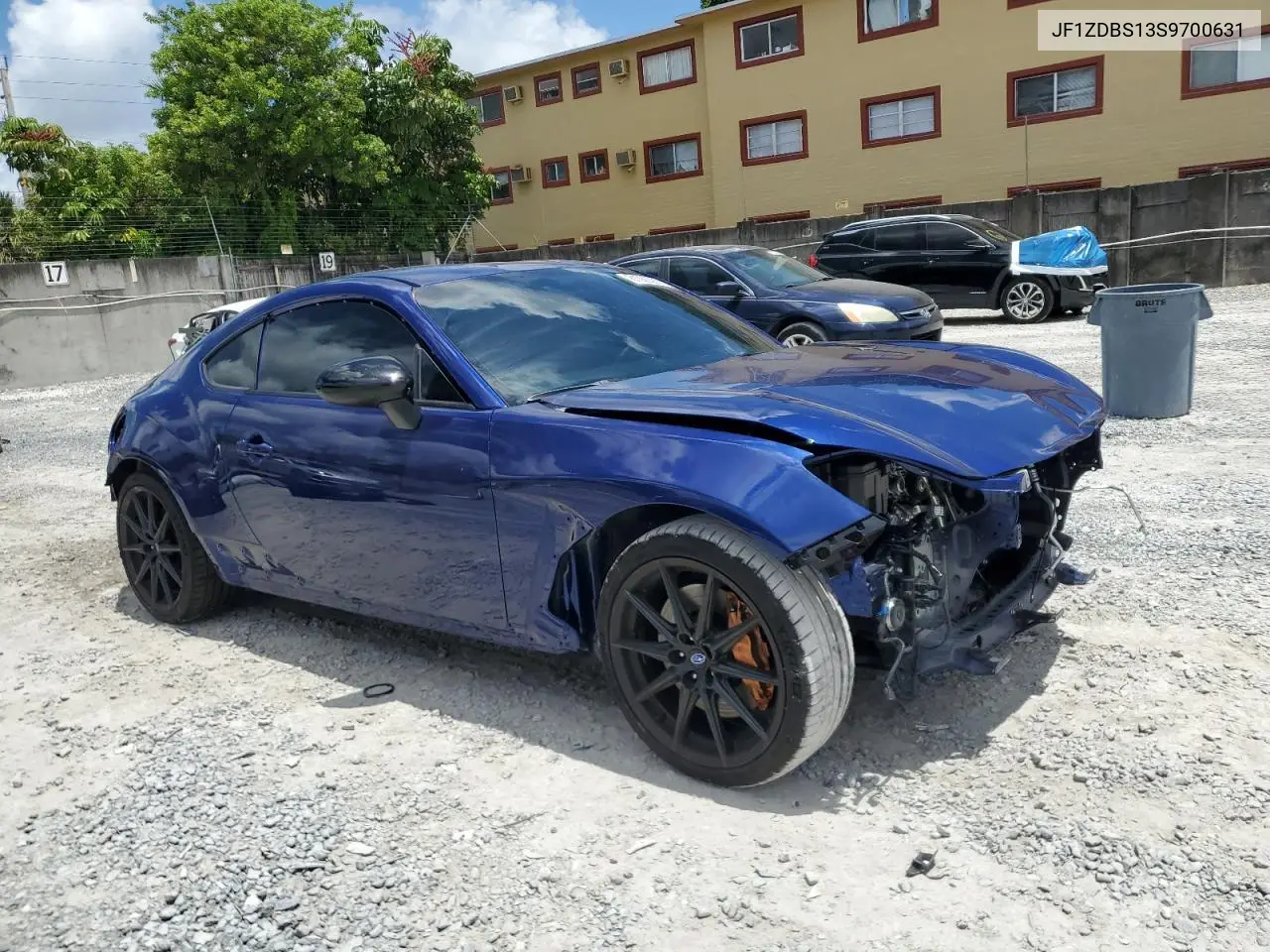 2025 Subaru Brz Ts VIN: JF1ZDBS13S9700631 Lot: 61086085
