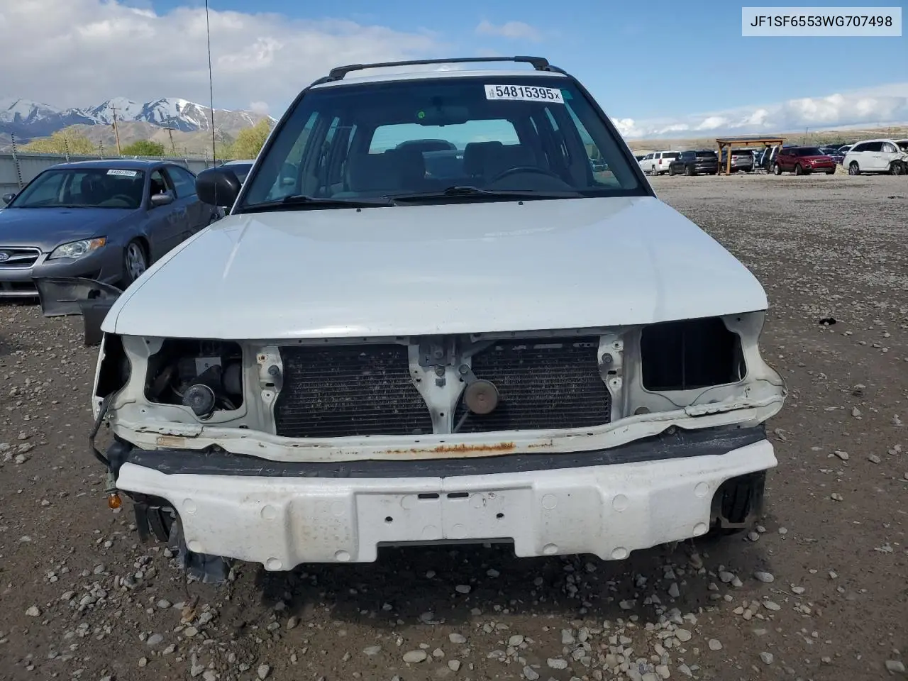 1998 Subaru Forester S VIN: JF1SF6553WG707498 Lot: 54815395