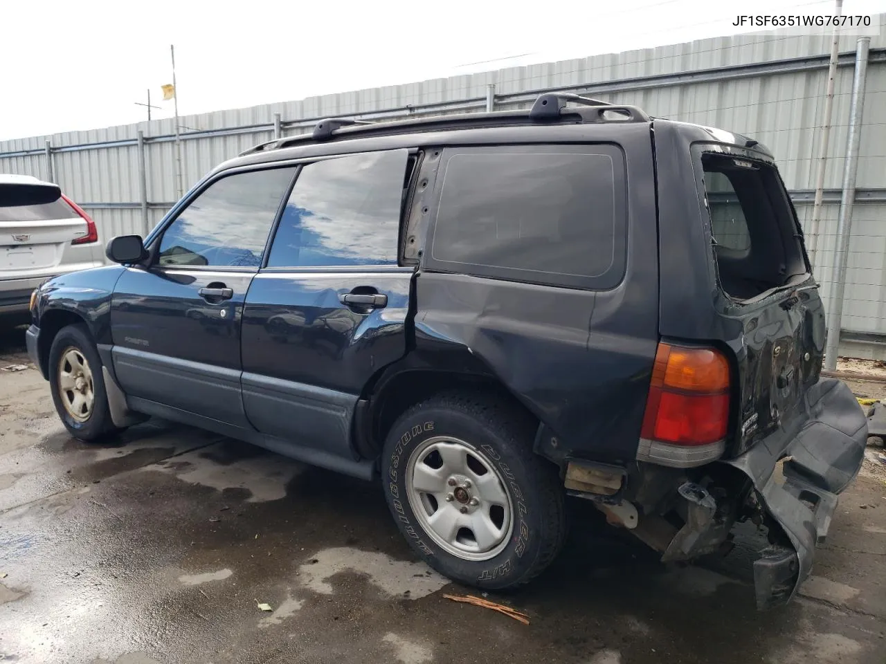 1998 Subaru Forester L VIN: JF1SF6351WG767170 Lot: 72027284