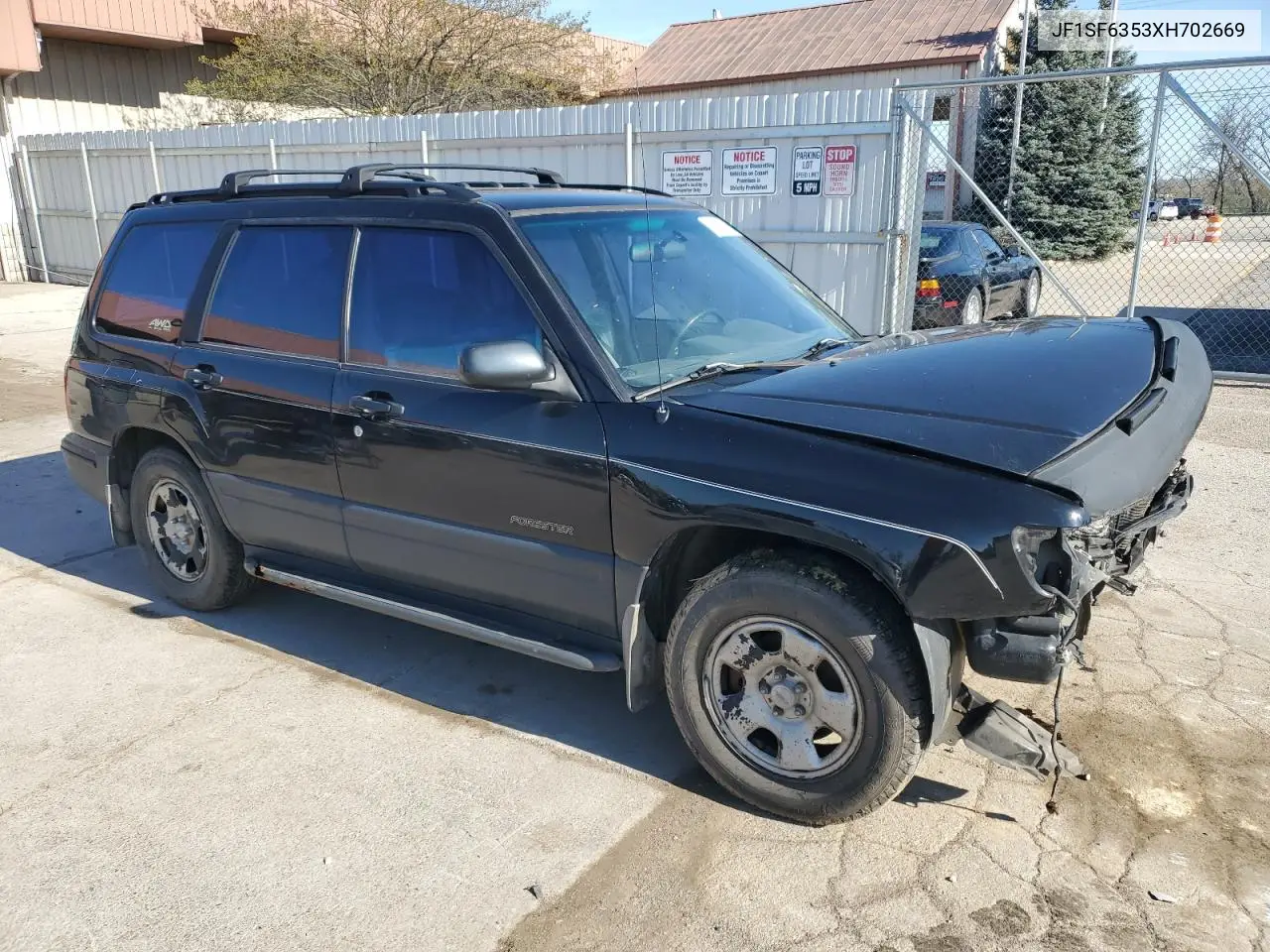 1999 Subaru Forester L VIN: JF1SF6353XH702669 Lot: 53894245