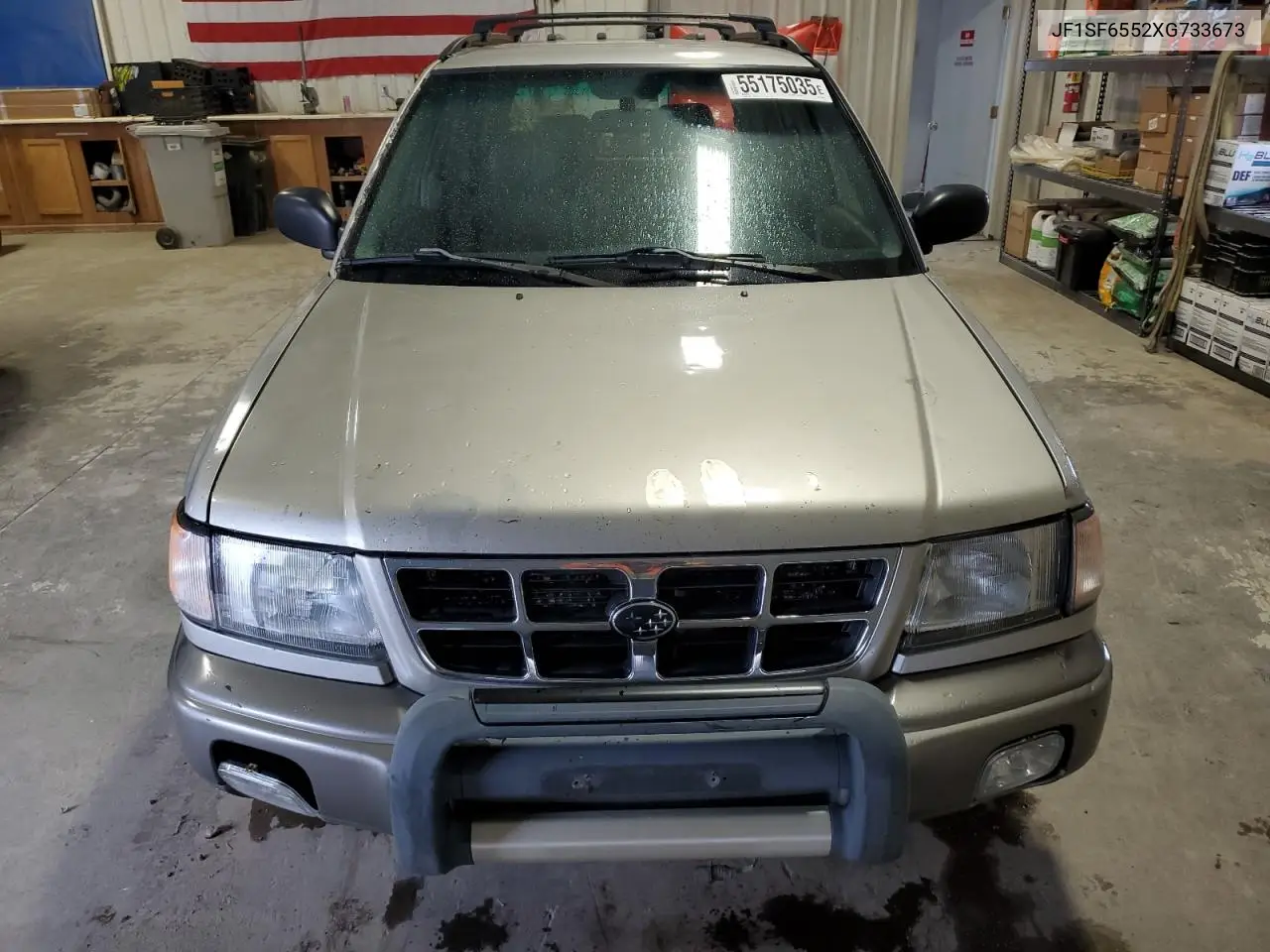 1999 Subaru Forester S VIN: JF1SF6552XG733673 Lot: 55175035
