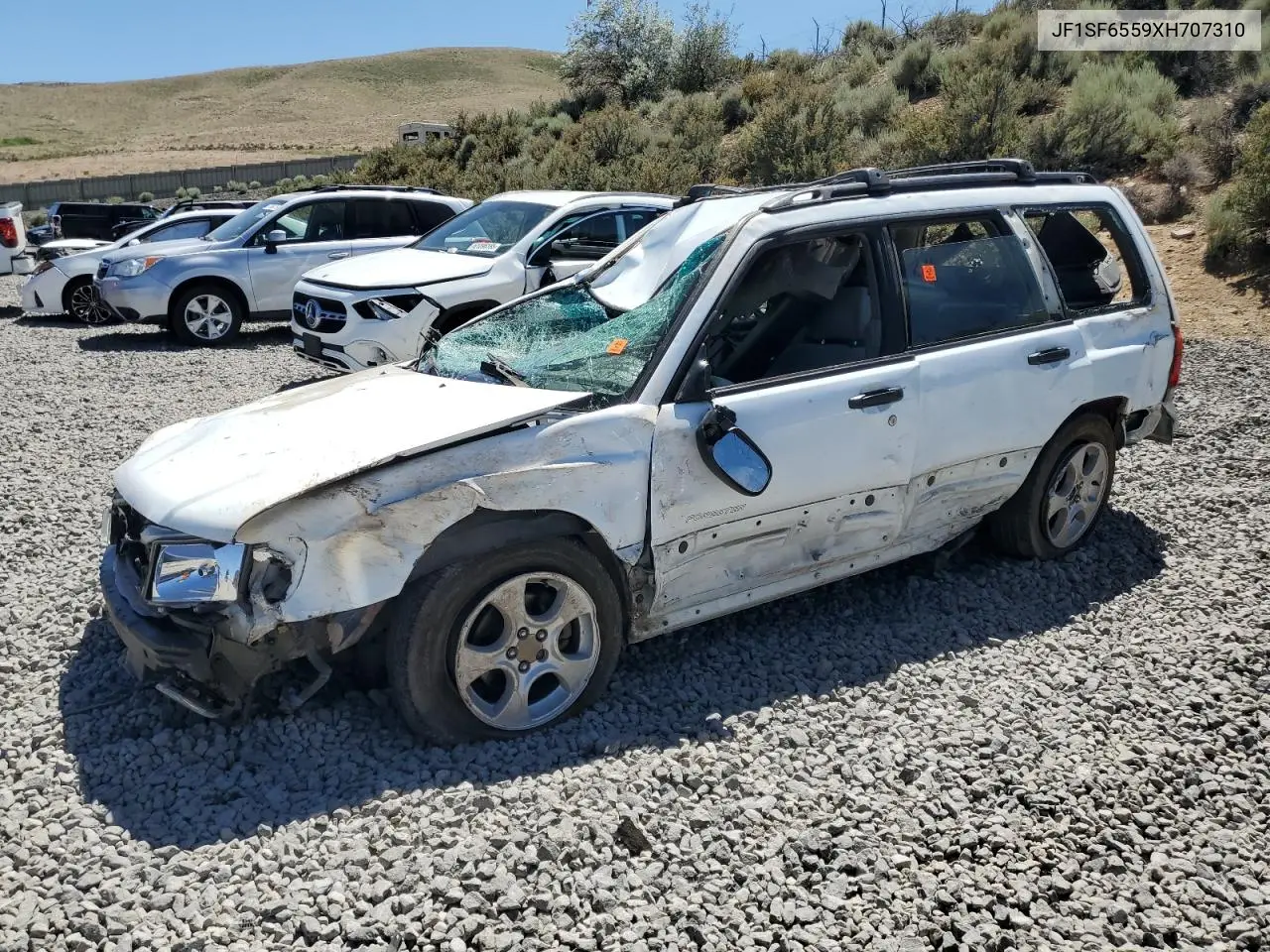 1999 Subaru Forester S VIN: JF1SF6559XH707310 Lot: 61288525