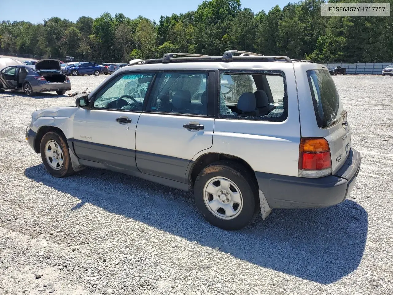 2000 Subaru Forester L VIN: JF1SF6357YH717757 Lot: 58198175
