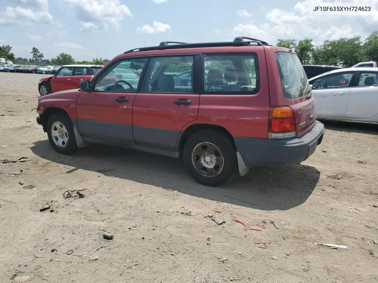 2000 Subaru Forester L VIN: JF1SF635XYH724623 Lot: 58236145