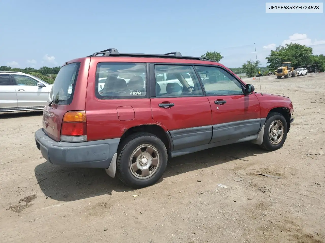2000 Subaru Forester L VIN: JF1SF635XYH724623 Lot: 58236145