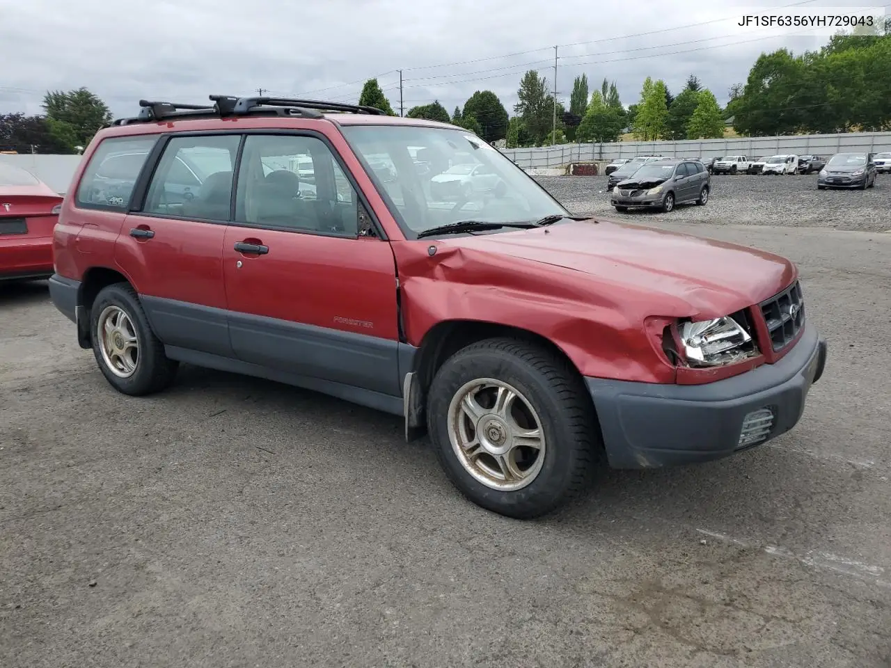 2000 Subaru Forester L VIN: JF1SF6356YH729043 Lot: 60245895