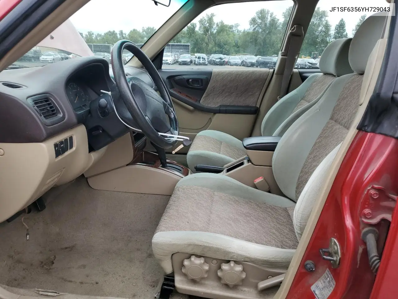 2000 Subaru Forester L VIN: JF1SF6356YH729043 Lot: 60245895